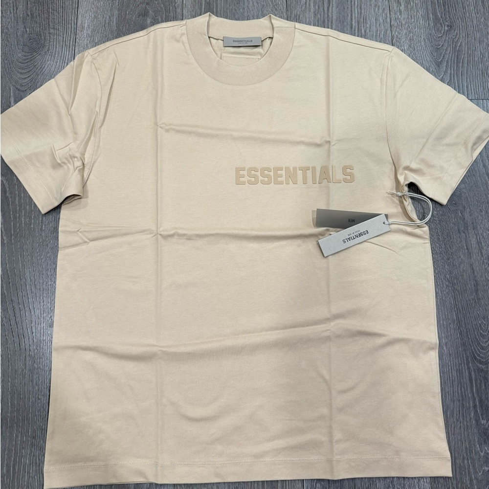 FOG Essentials Sand tee  Size M